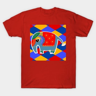 Colorful Elephant T-Shirt